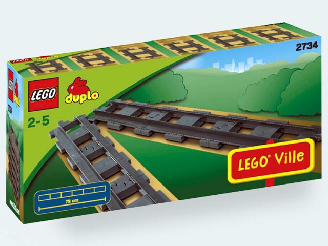 Lego Duplo 2734 - koleje