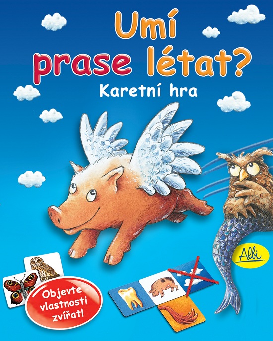 hra karetní - Umí prase létat?