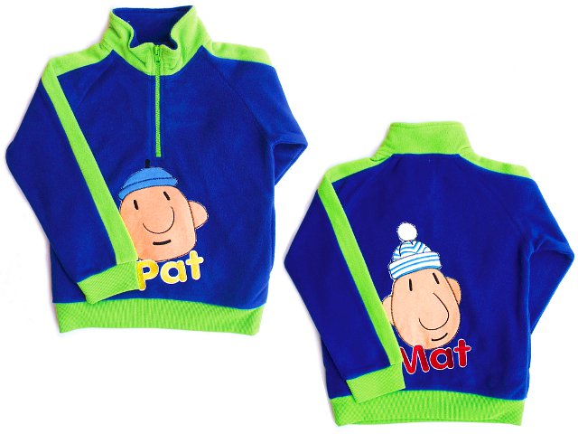 Mikina Pat a Mat, vel. 122/128