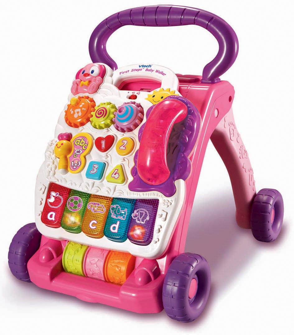 Chodítko VTech, růžové