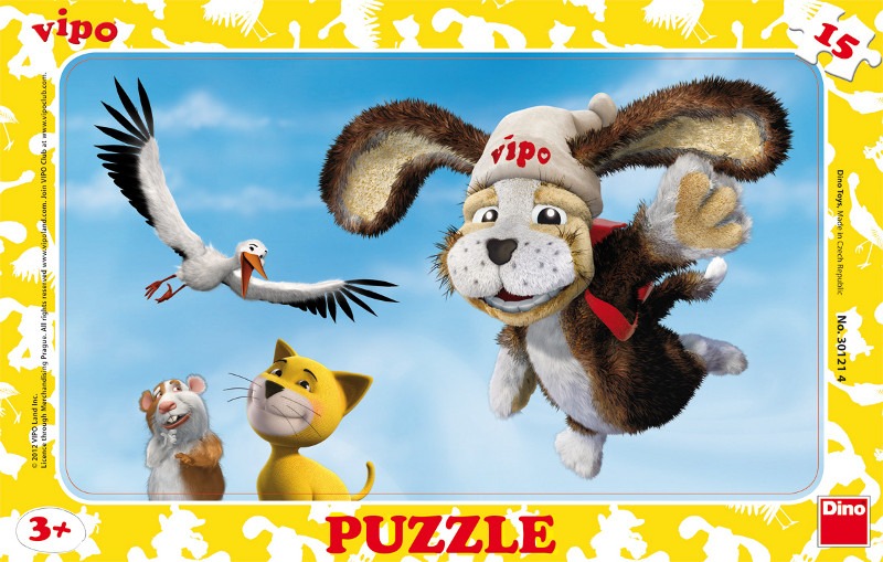 Puzzle deskové 15 - Vipo