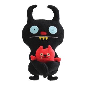 Plyš - Uglydoll Uglybuddies Ninja Batty & Dave Darinko