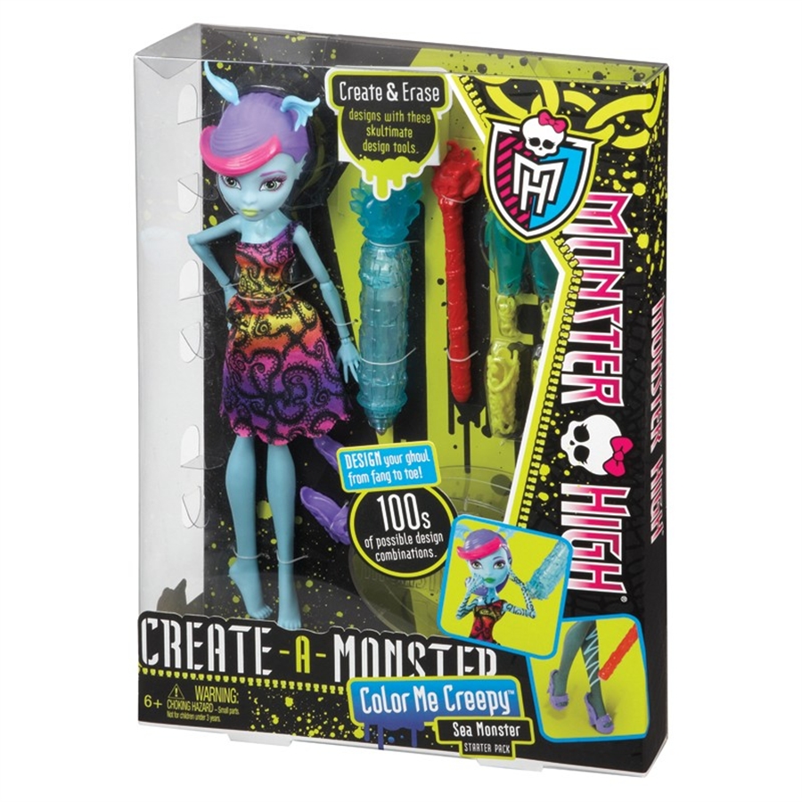 Monster High - Color Me Creepy Sea Monster