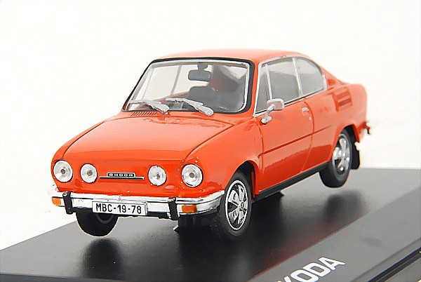 Abrex - Škoda 110R Coupé 1:43 - Briliant Orange