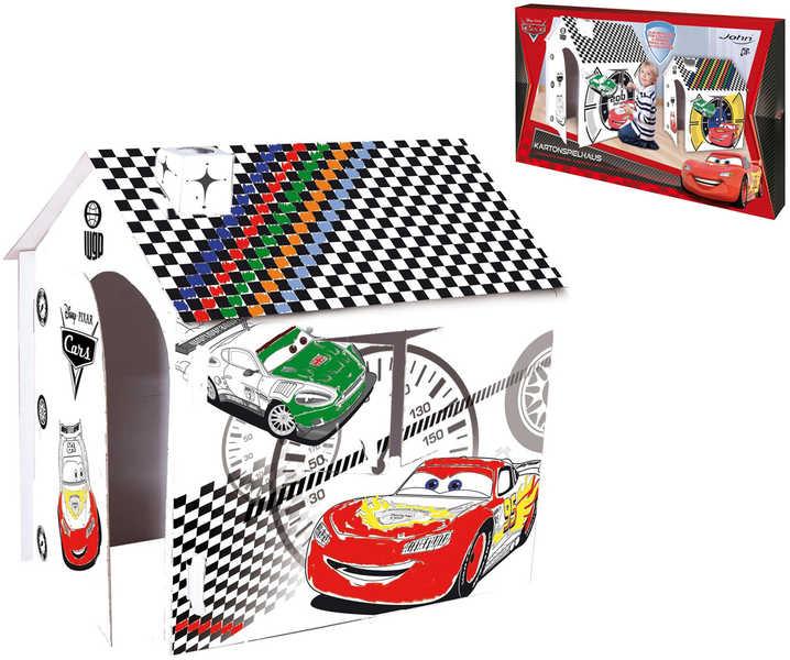 Kartonový domeček k vymalování - Cars