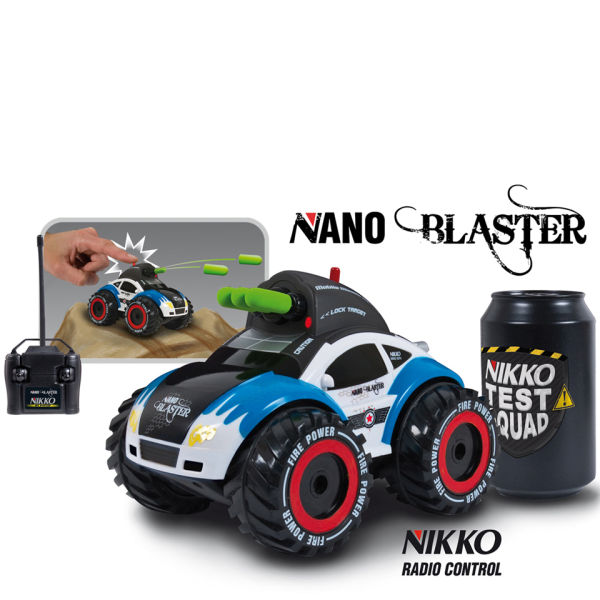 RC auto - Nikko Nano Blaster, modrý