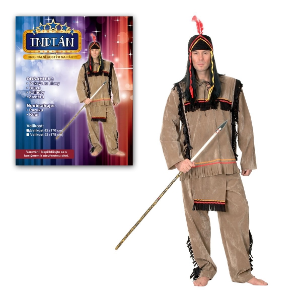Šaty na karneval - Indián