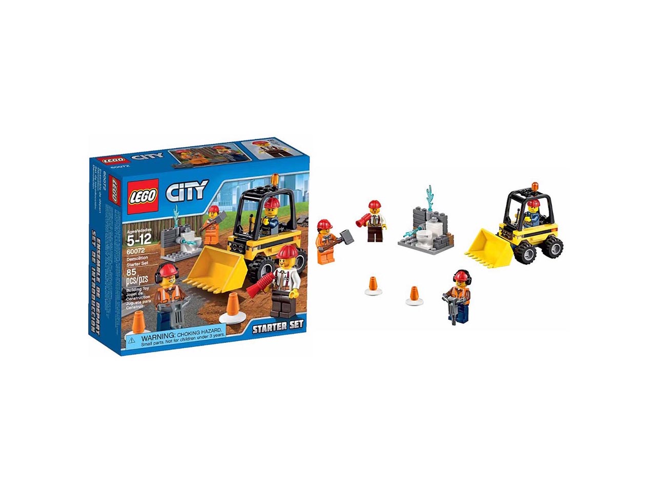 Lego City 60072 - Demoliční práce startovací sada