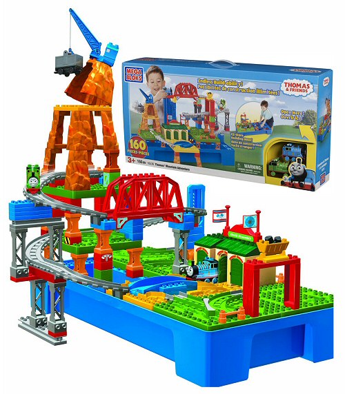 Mega Bloks - Mašinka Tomáš velký set