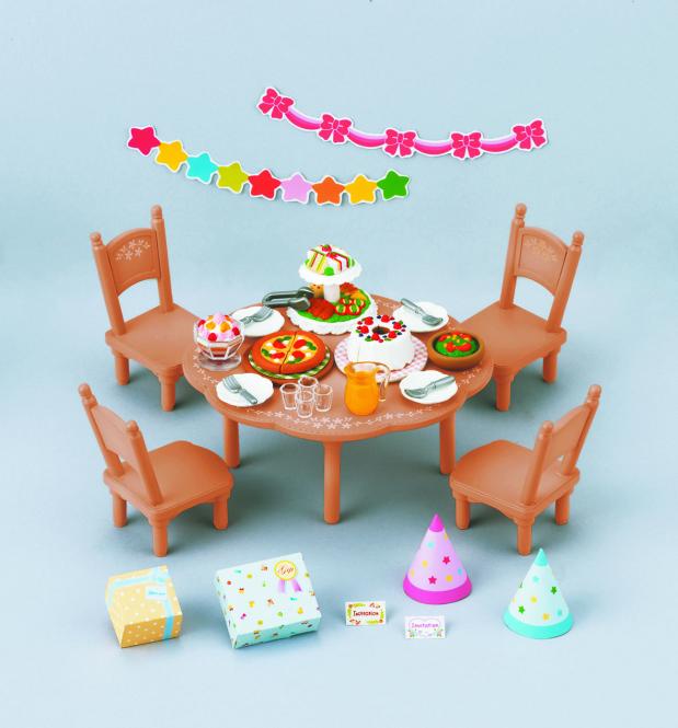 Sylvanian Families - Nábytek párty set