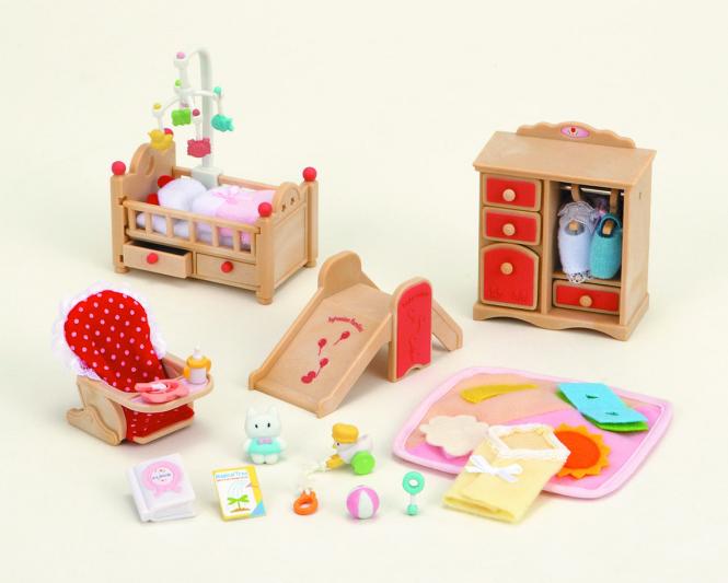 Sylvanian Families - Vybavení dětský pokojíček