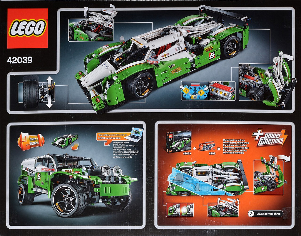 Lego Technic 42039 - GT vůz pro 24hodinový závod