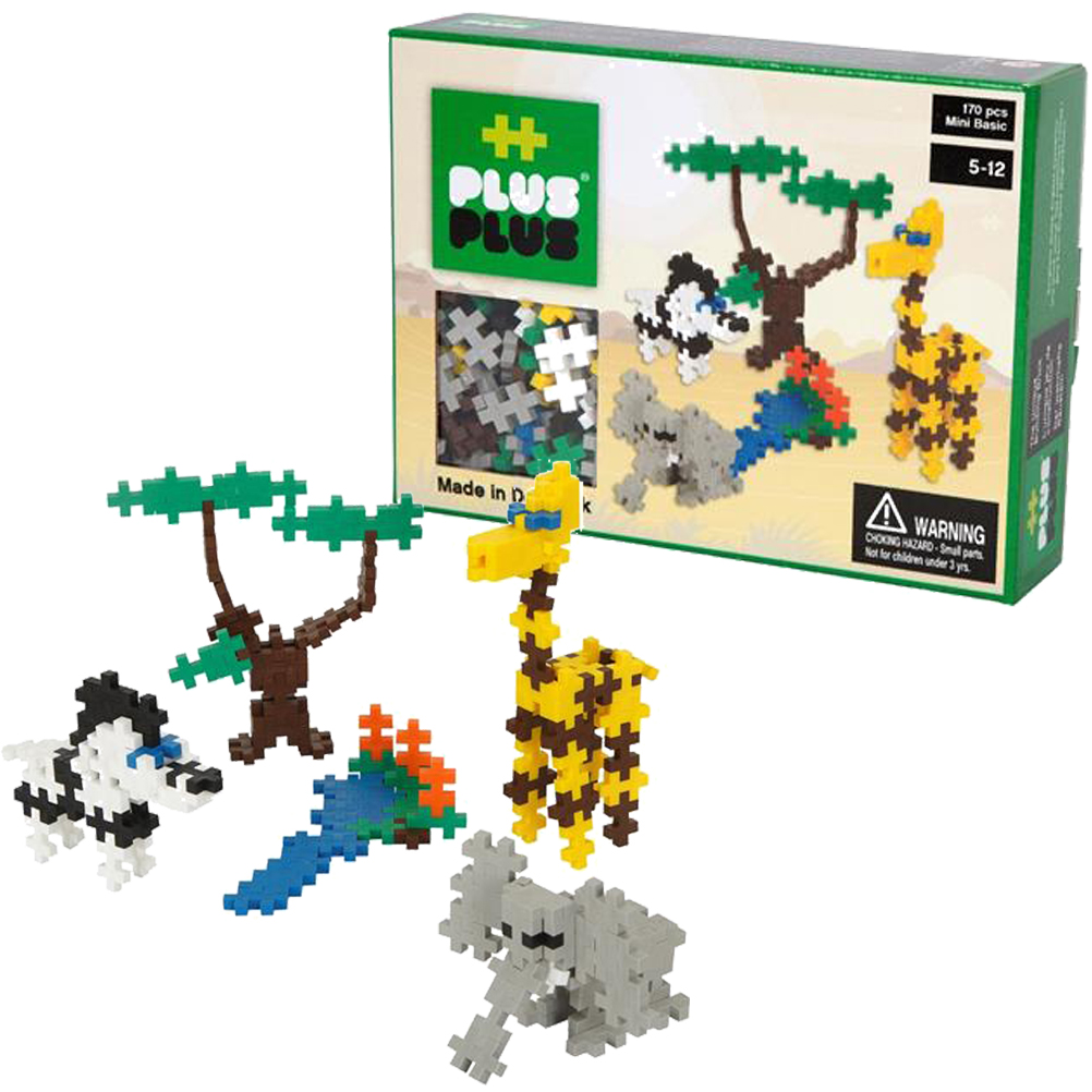 Plus - Plus Mini Pastel 170 - Zoo
