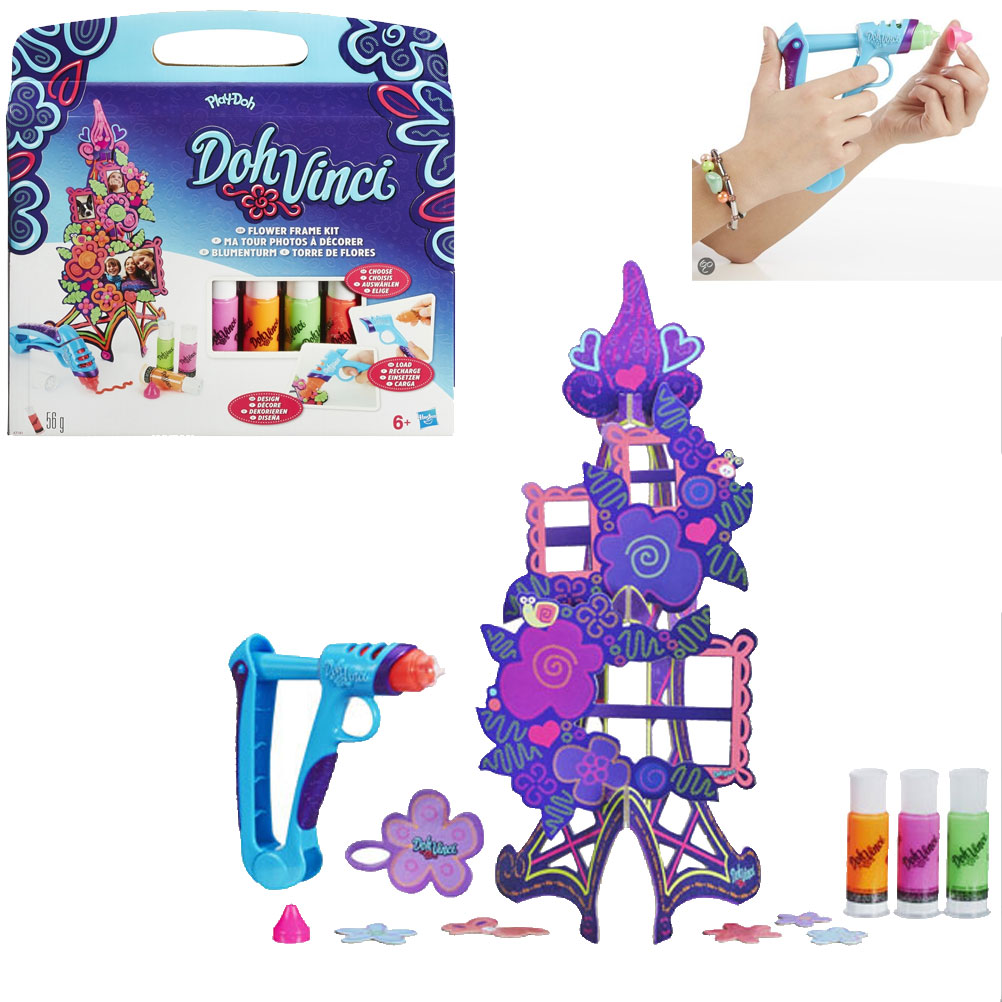 Play-Doh Dohvinci set - Dekorovací květinová věž