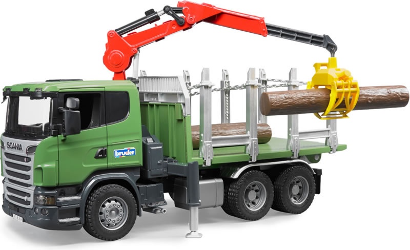 Bruder 3524 - Scania přeprava dřeva
