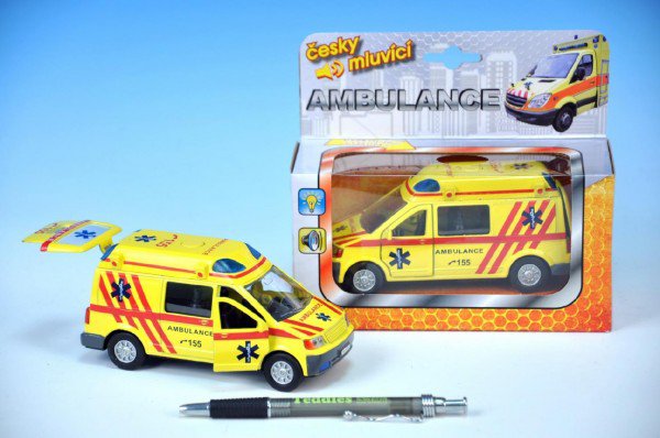 Auto - Ambulance kov česky mluvící