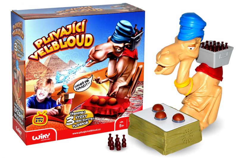 Plivající velbloud