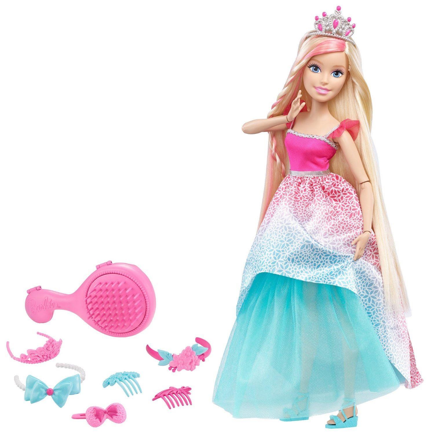 Barbie - Vysoká dlouhovláska blond