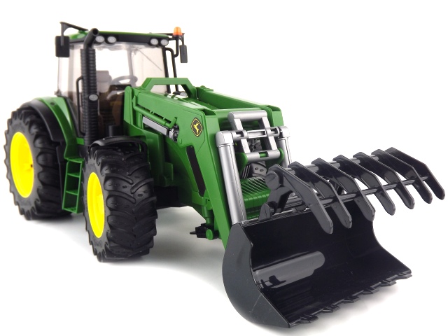 Bruder 3051 - Traktor JOHN DEERE 7930 + čelní nakladač