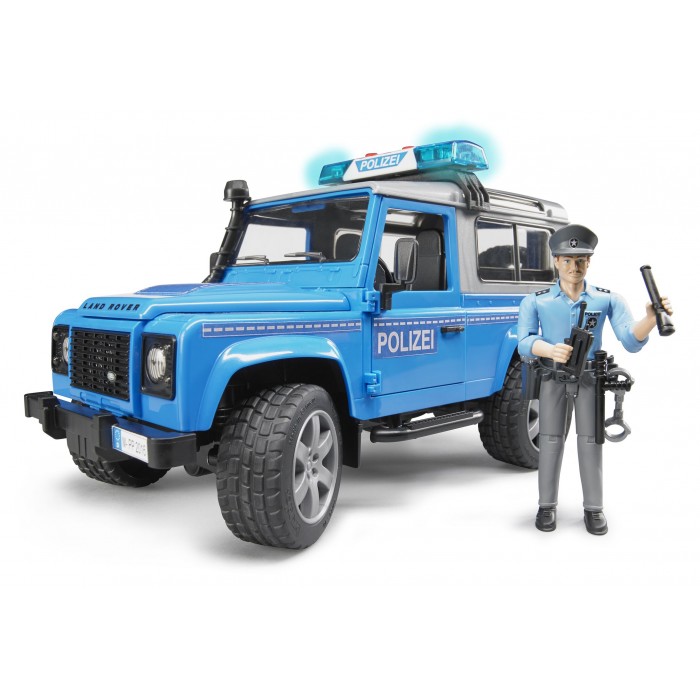 Bruder 2597 - Land Rover Policie