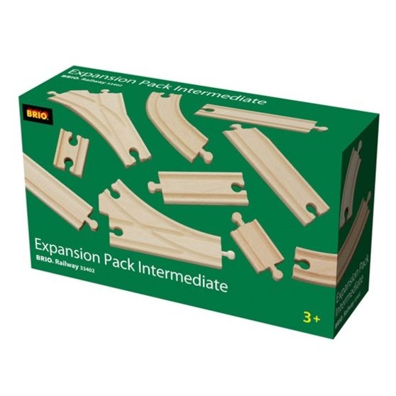 Brio 33402 - Set kolejí 16dílů