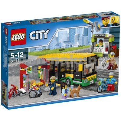 Lego City 60154 - Zastávka autobusu