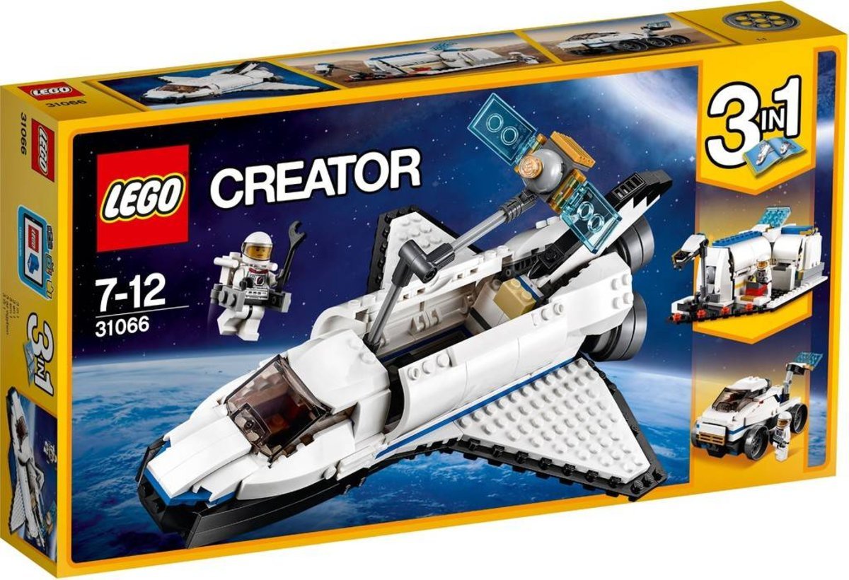 Lego Creator 31066 - Vesmírný průzkumný raketoplán