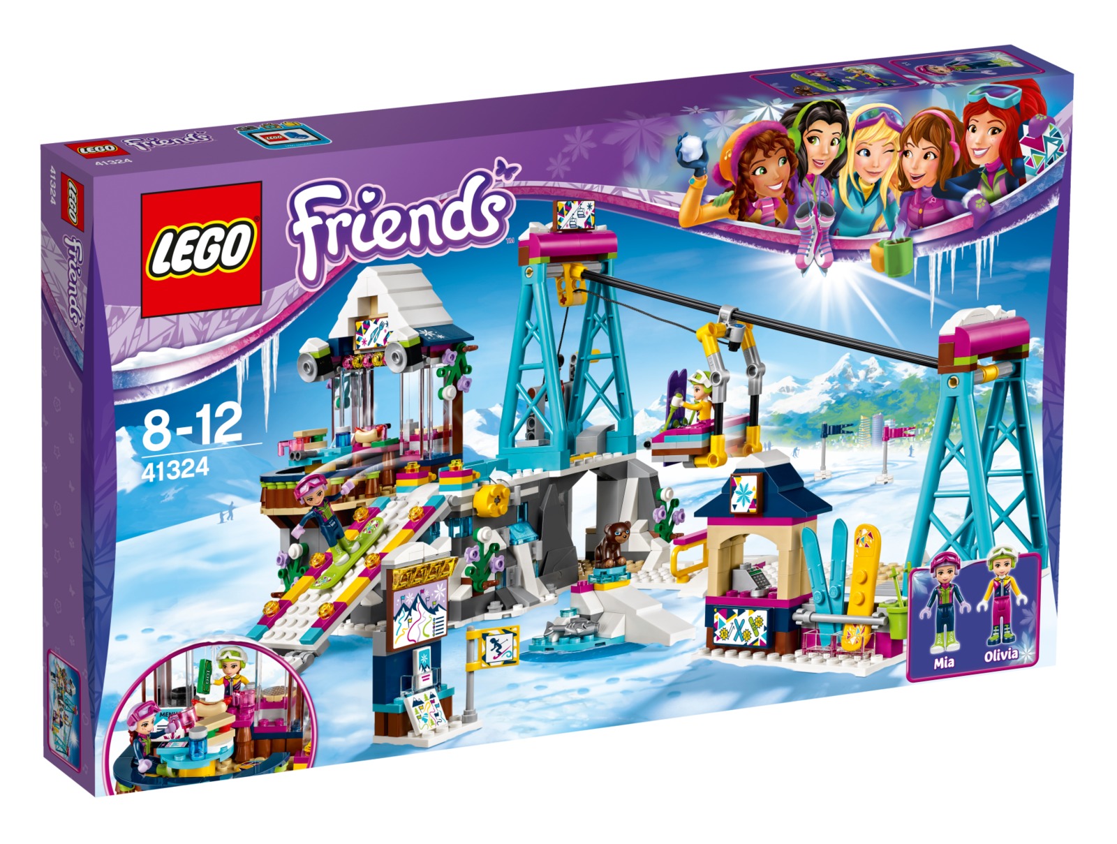 Lego Friends 41324 - Lyžařský vlek