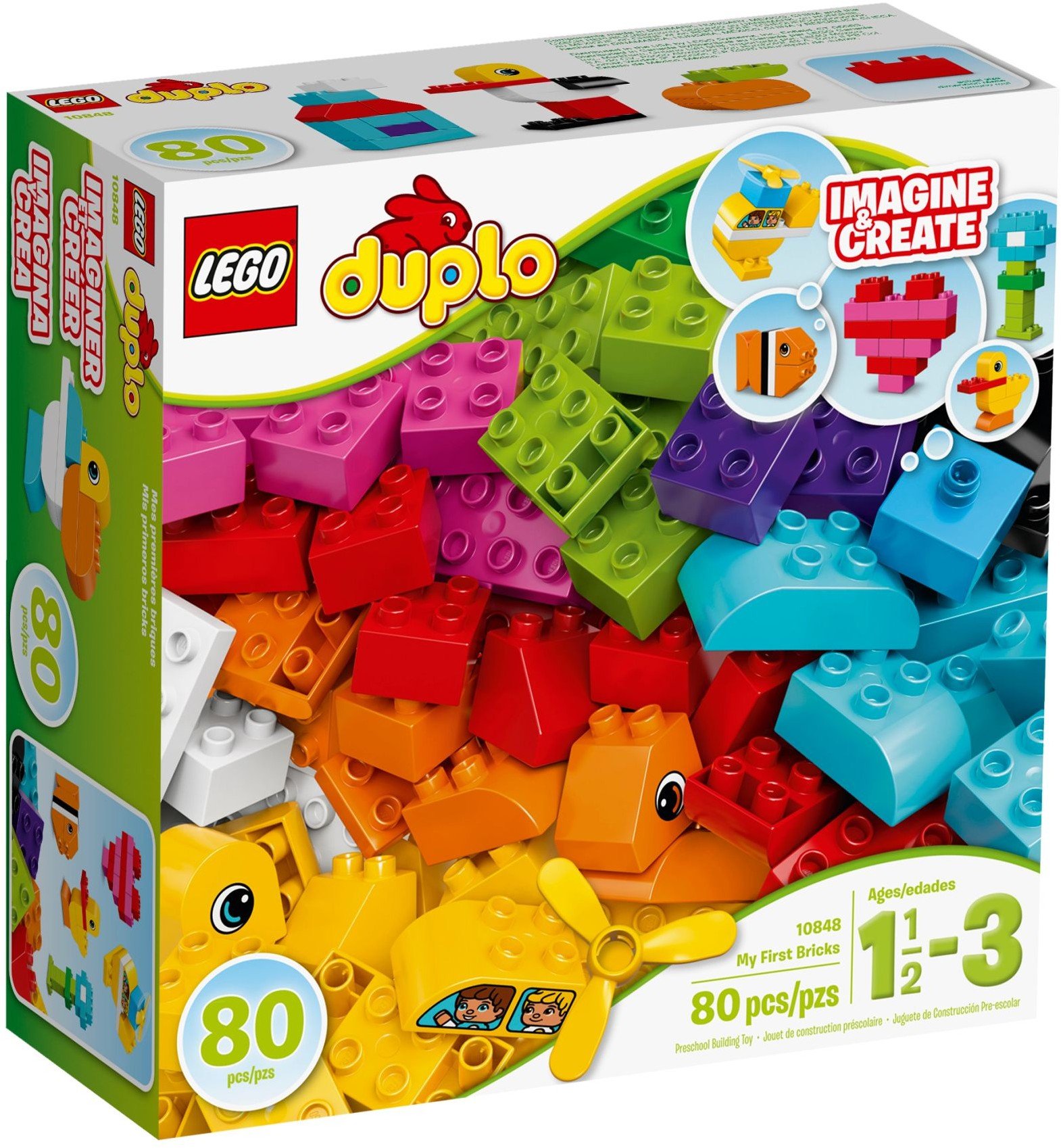 Lego Duplo 10848 - Moje první kostky