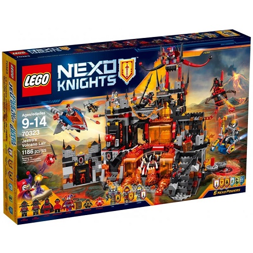 Lego Nexo Knights 70323 - Jestrovo sopečné doupě
