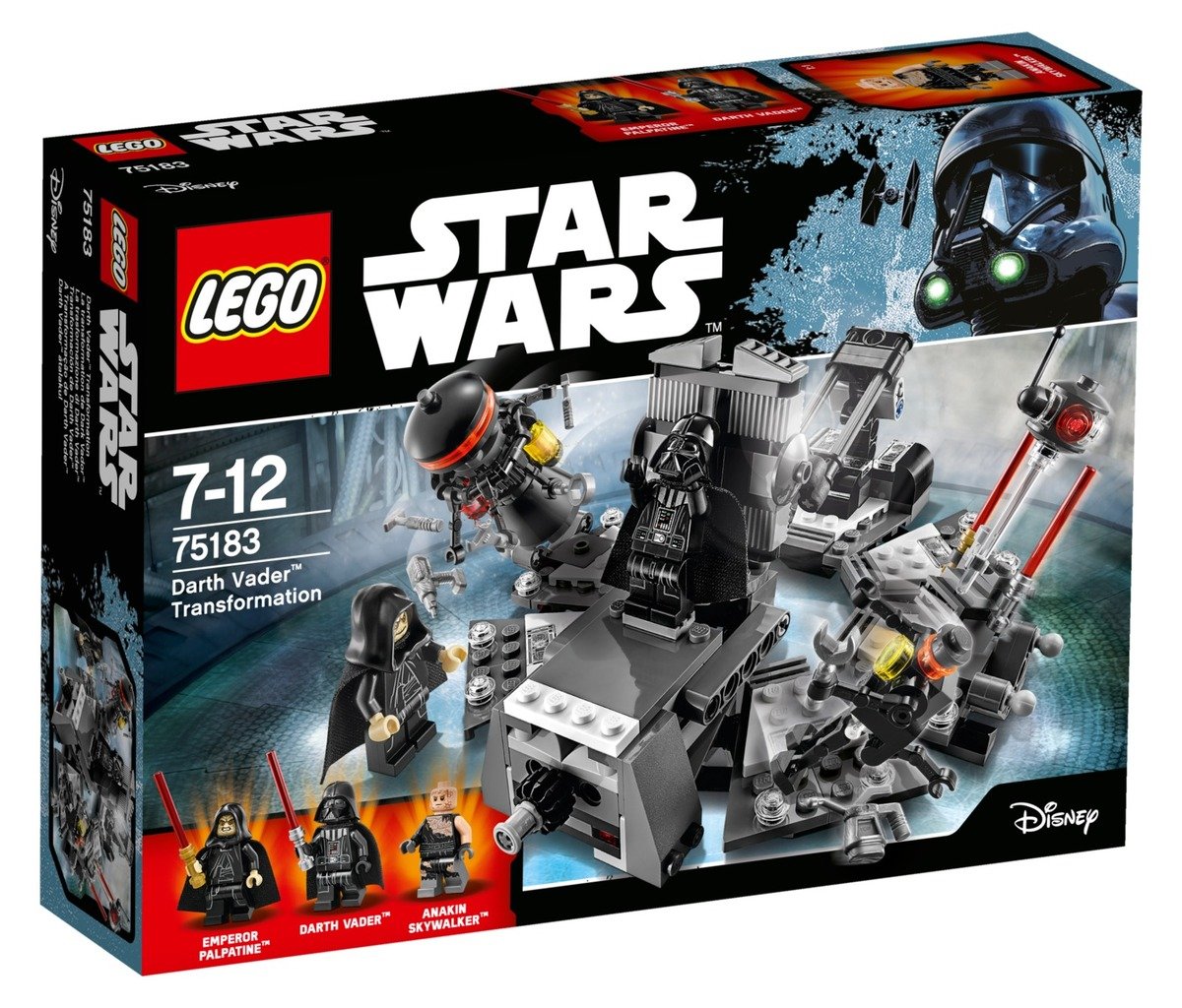 Lego Star Wars 75183 - Přeměna Darth Wadera