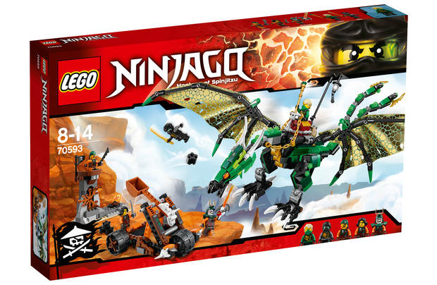 Lego Ninjago 70593 - Zelený drak NRG