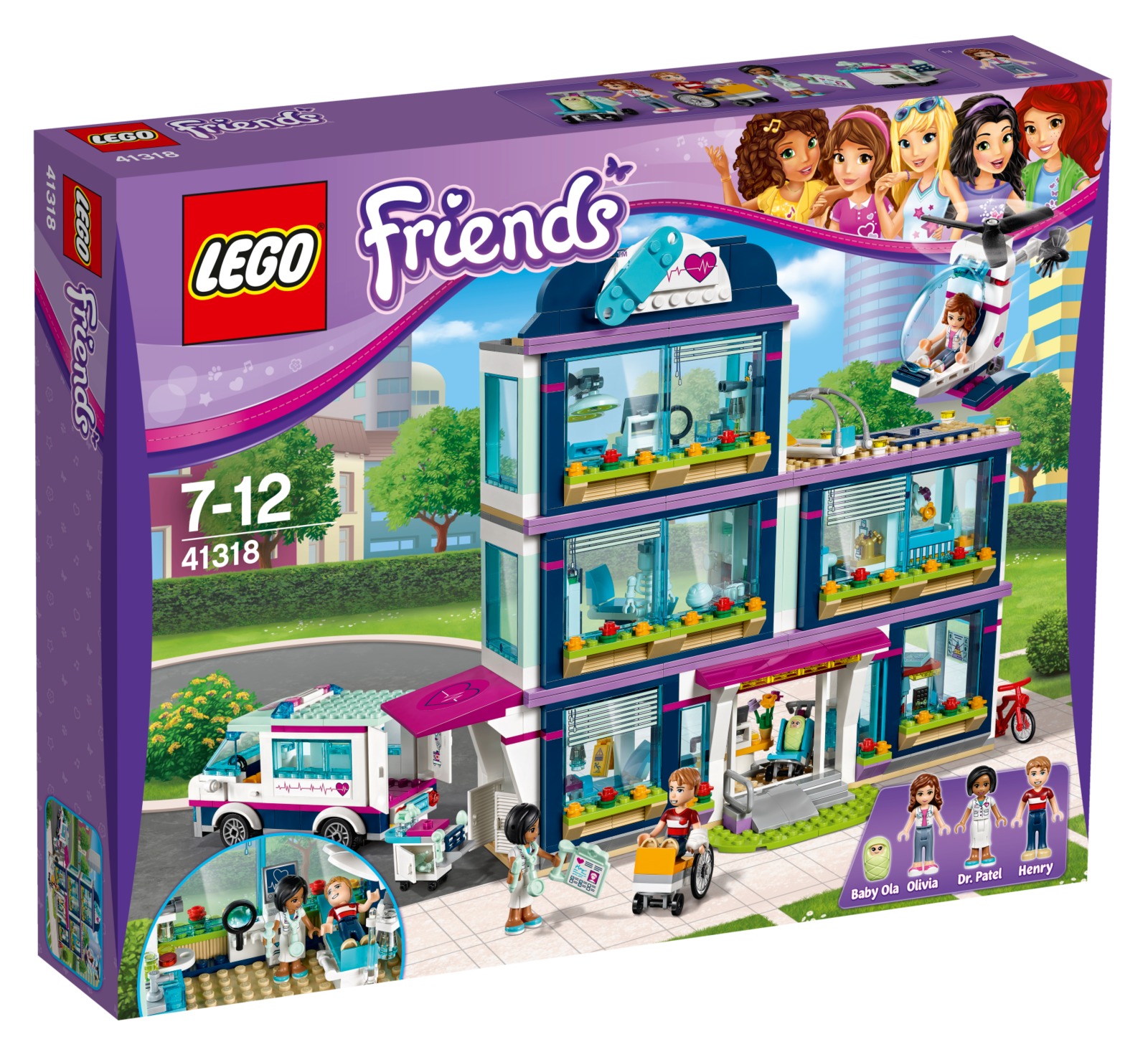 Lego Friends 41318 - Nemocnice v Heartlake