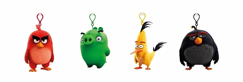 Angry Birds - Plyšová figurka, 9 cm, assort