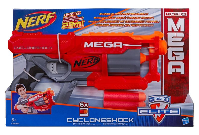 Nerf - Mega s rotačním zásobníkem