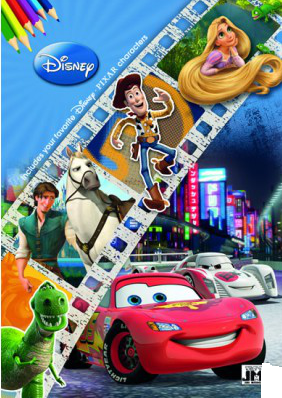 Omalovánky A4 - Disney filmy 2