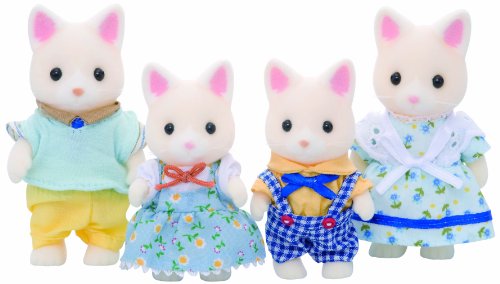 Sylvanian Families - Rodina hedvábných koček