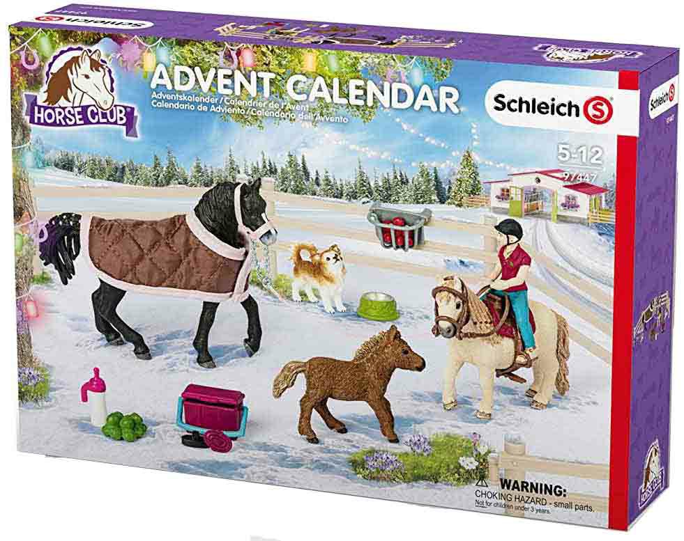 Schleich 97447 - Adventní kalendář 2017, koně