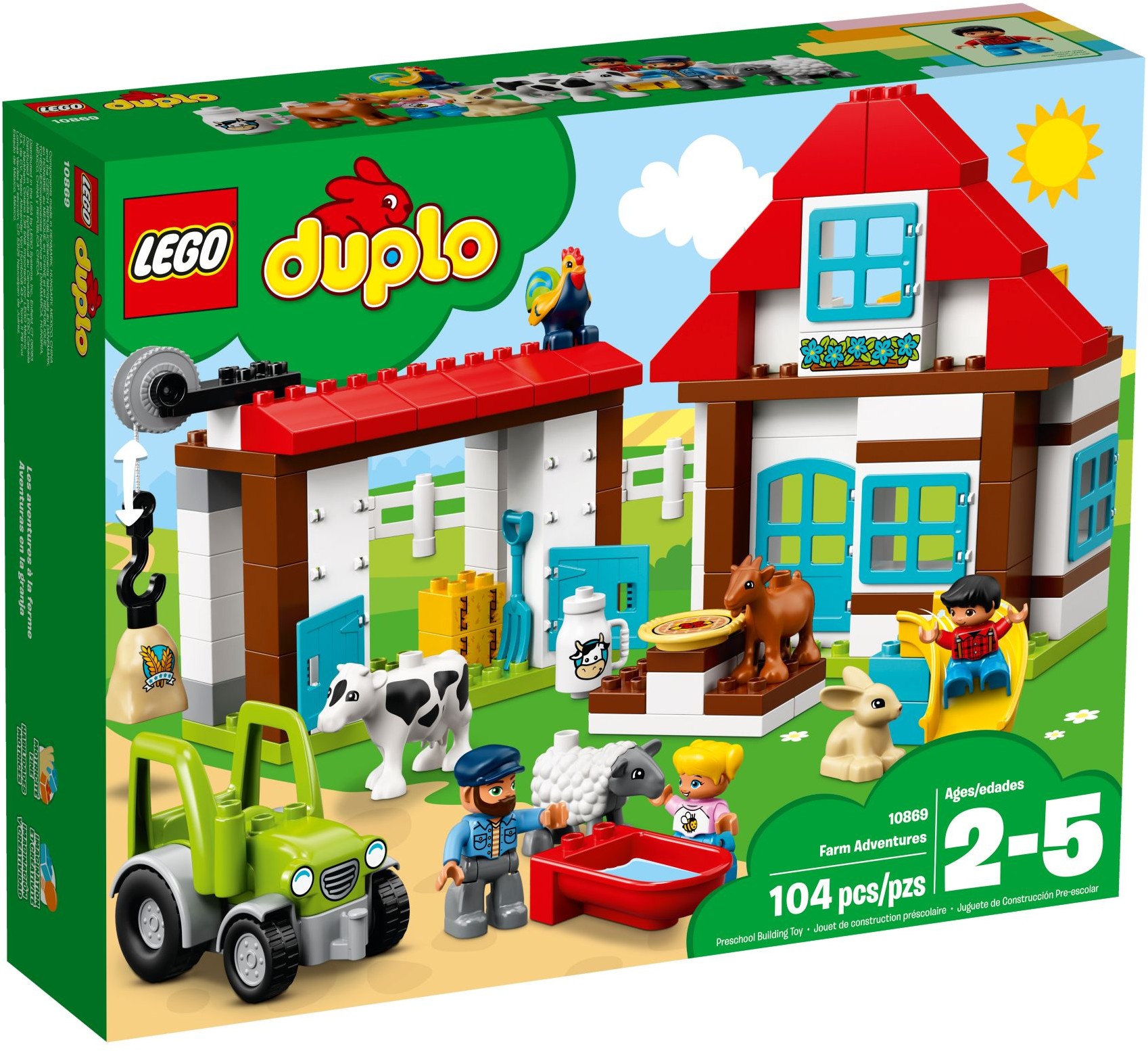 Lego Duplo 10869 - Dobrodružství na farmě
