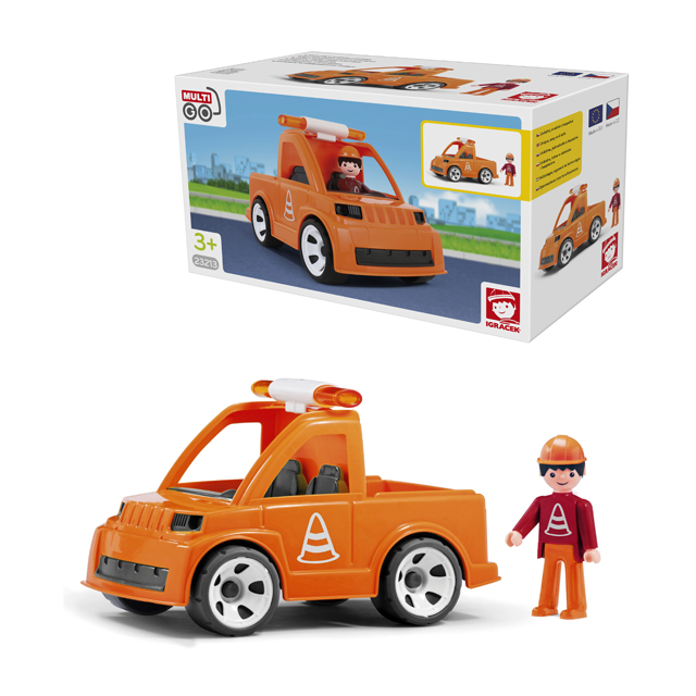 IGRÁČEK - Vozidlo silniční údržby s cestářem