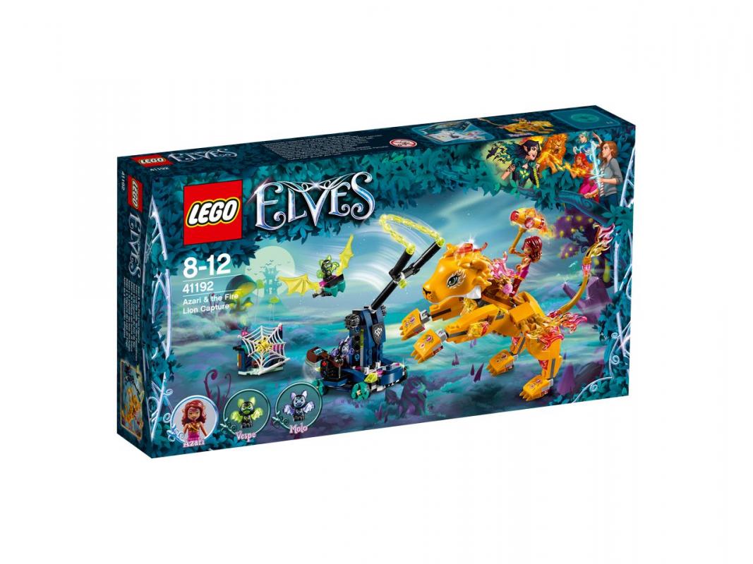 Lego Elves 41192 - Azari a chycení ohnivého lva