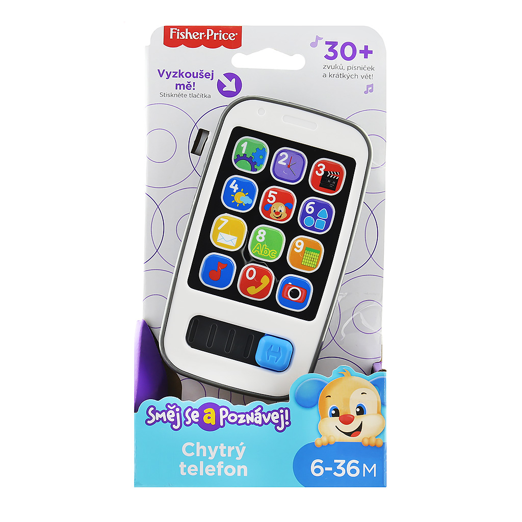 Fisher Price - Chytrý telefon CZ
