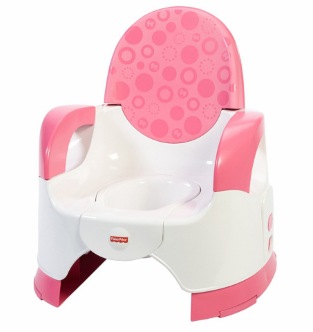 Fisher Price - Nočník růžový nastavitelný