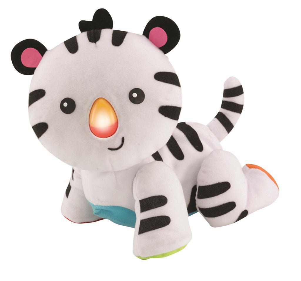 Fisher Price - Plyšový tygřík Touch and Crowl