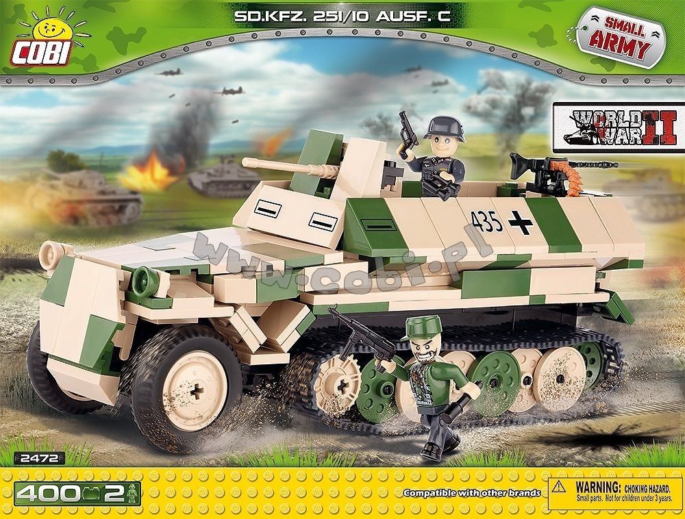 Cobi 2472 - II WW Sd. Kfz. 251 Ausf. C