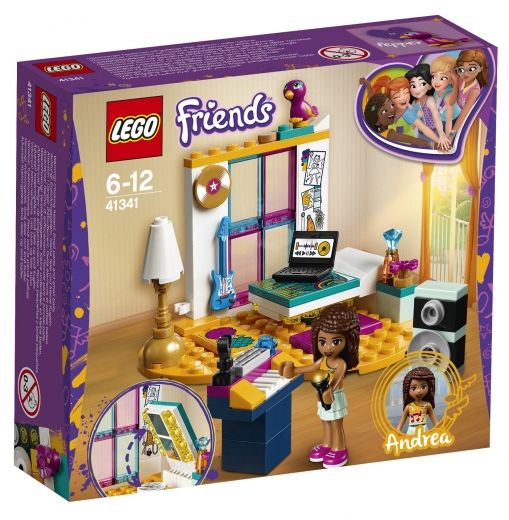 Lego Friends 41341 - Andera a její pokojíček