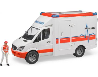 Bruder 2536 - Mercedes Benz Sprinter sanitka s figurkou
