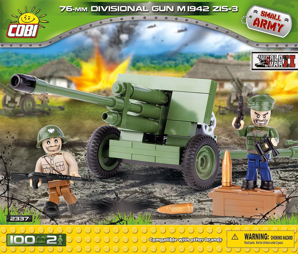 Cobi 2337 Small Army M1942 76mm Hra ky Domino