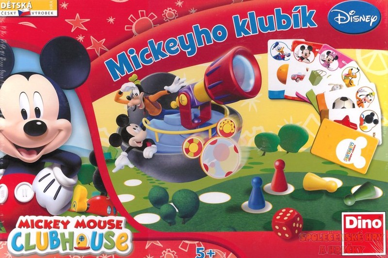 Společenská hra - Mickeyho klubík