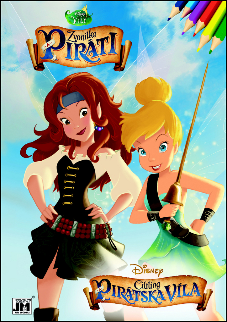 Omalovánky A4 - Disney Víly